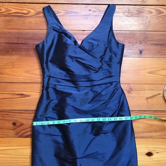 Alfred Sung Navy Bodycon Dress, EUC, 10 - Picture 9 of 14
